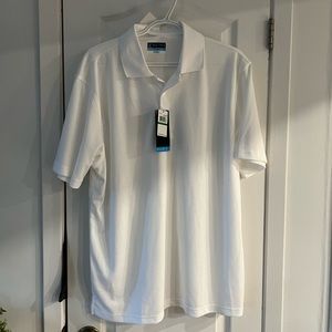 BNWT Men’s white PGA Tour Golf Shirt.